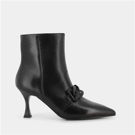 Collezione scarpe donna tronchetto nero giardini: prezzi, sconti