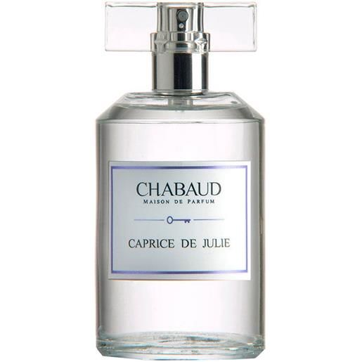 Chabaud caprice de julie eau de parfum 100 ml