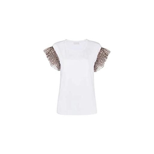 Liu Jo Jeans liu-jo t-shirt donna bianco wa3034 j6414