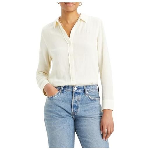 Levi's new classic fit bw, donna, bright white, xs