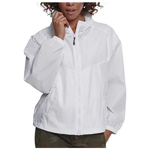 Urban Classics giacca a vento oversize da donna, bianco (white 00220), xs