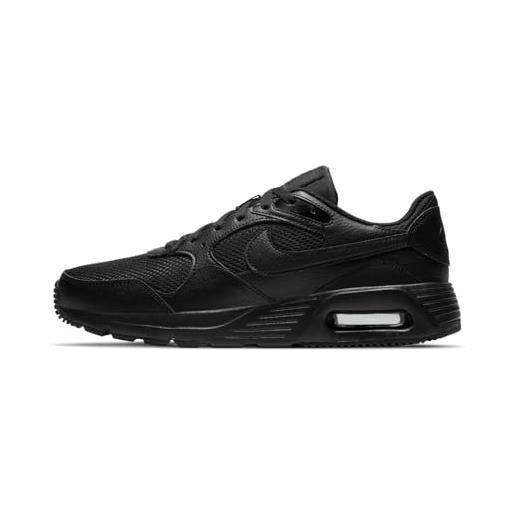 Nike air max sc, scarpe da corsa uomo, nero bianco, 49.5 eu