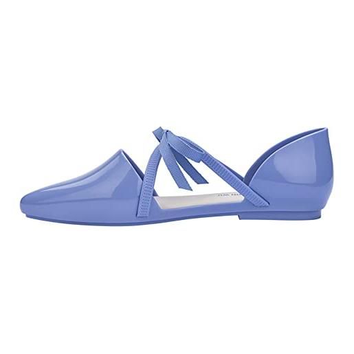 melissa pointy stripe + jason wu ad, scarpe da ginnastica donna, blu, 39 eu