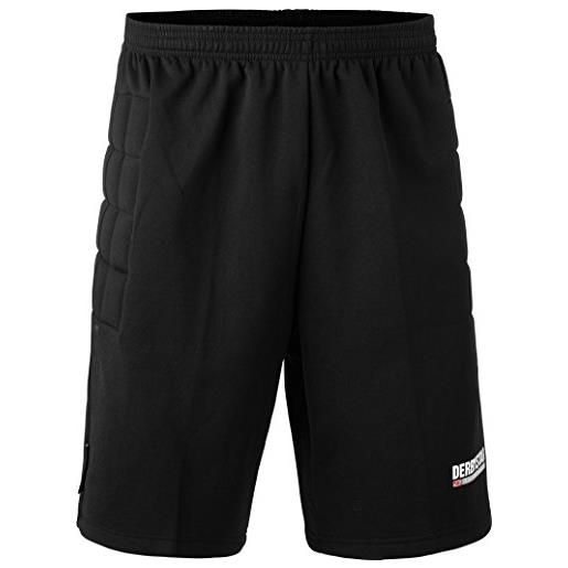 Derbystar - pantaloni da portiere uwe, unisex - adulto, pantaloni da portiere, 6677140200, nero, 140