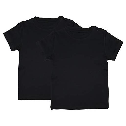 Sd toys camiseta set di biancheria neonato, nero, taglia unica unisex-bambini