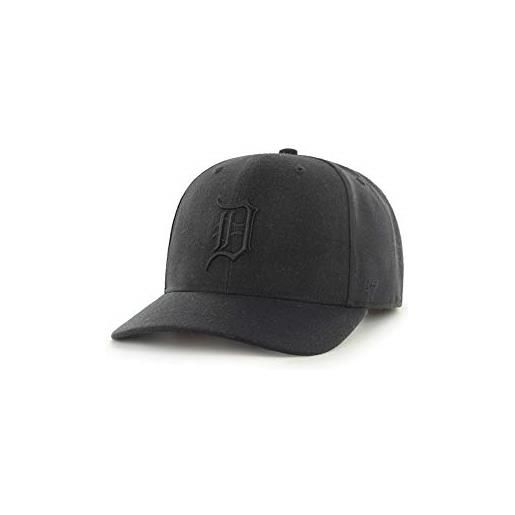 47 cappello basso profilo '47 brand - zone detroit tigers nero