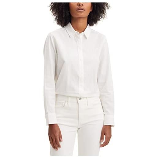 Levi's new classic fit bw, donna, bright white, s