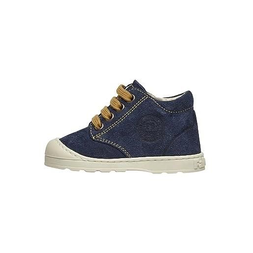 Falcotto labloom zip-sneakers in suede-marrone, marrone 18