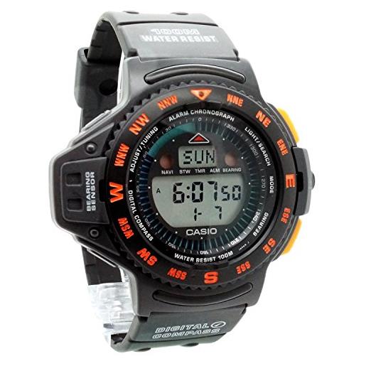 Casio cpw-200 - orologio da polso uomo, caucciú, colore: nero