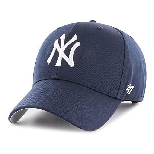 47 brand cap with a visor, blue, one size boy's