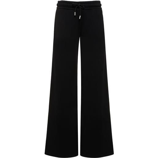 OFF-WHITE diag embroidered cotton pants