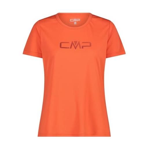 CMP - t-shirt da donna, pink fluo, 46
