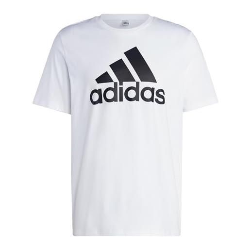 adidas ic9349 m bl sj t t-shirt uomo white taglia st
