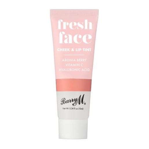 Barry M fresh face cheek & lip tint blush e rossetto idratante e illuminante 2 in 1 10 ml tonalità peach glow