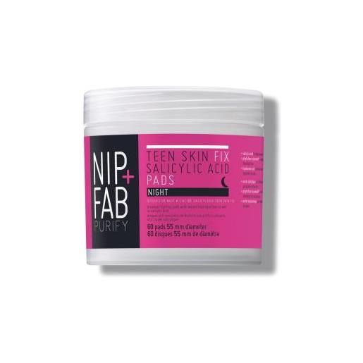 NIP+FAB purify salicylic fix night pads cofanetti tamponi detergenti notturni per il viso 60 pz. 
