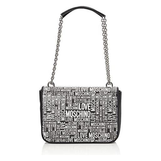 Love Moschino pre collezione autunno inverno 2021, Love Moschino, borsa a spalla da donna, pre collezione autunno inverno 2021 donna, nero, taglia unica