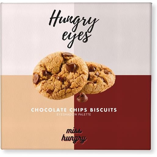 MISS HUNGRY hungry eyes palette chocolate chips ombretti glitterati 4 x 3 gr