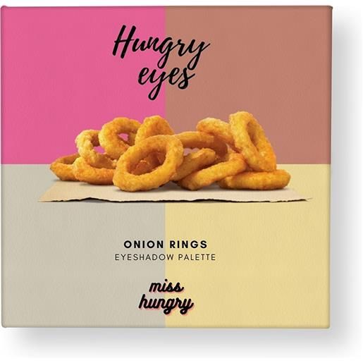 MISS HUNGRY hungry eyes palette onion rings ombretti glitterati 4 x 3 gr