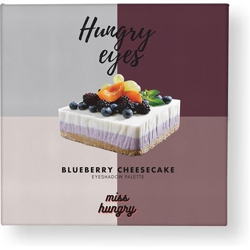 MISS HUNGRY hungry eyes palette blueberry cheesecake ombretti glitterati 4 x 3 gr