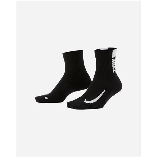 Nike bipack ankle - calze running - nero