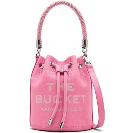 Marc Jacobs borsa the leather bucket - rosa