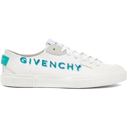 GIVENCHY sneakers in tela con logo givenchy