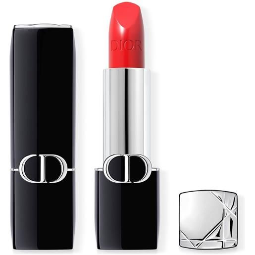 Dior rouge Dior satinato 3,5 gr comfort e lunga tenuta - trattamento floreale idratante 453 adorée