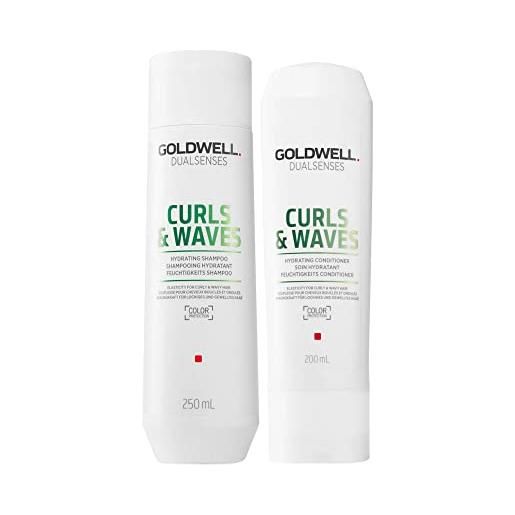 Goldwell dualsenses curls & waves hydrating shampoo 250ml conditioner 200ml