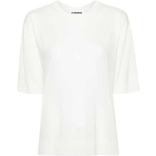 Jil Sander blusa mélange - toni neutri