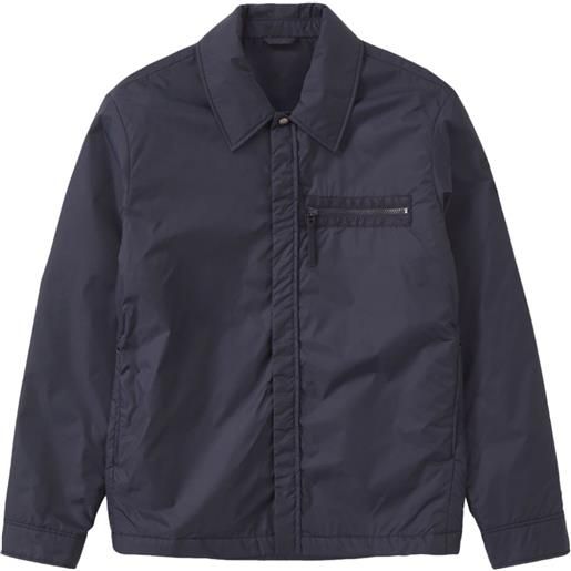 Closed giacca-camicia trapuntata - blu