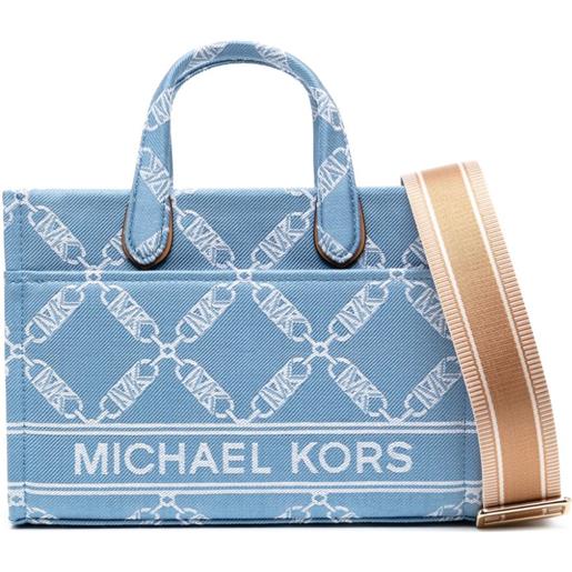 Michael Kors borsa tote gigi piccola - blu