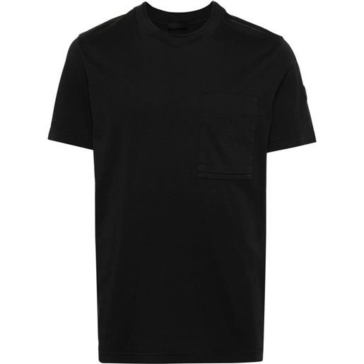 Moncler t-shirt con logo - nero