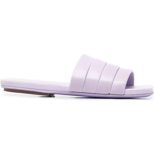 Marsèll sandali con punta quadrata - viola