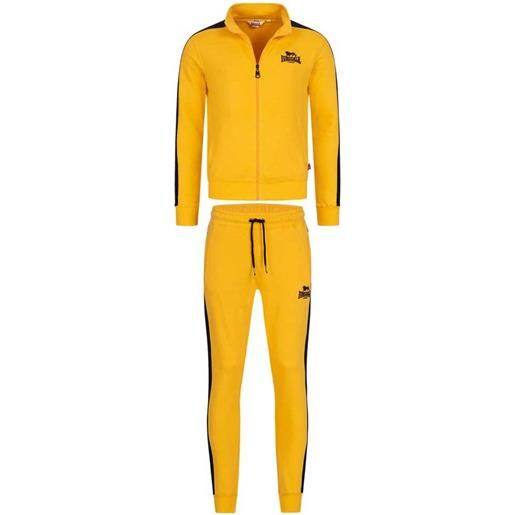 Lonsdale beickerton track suit giallo s uomo