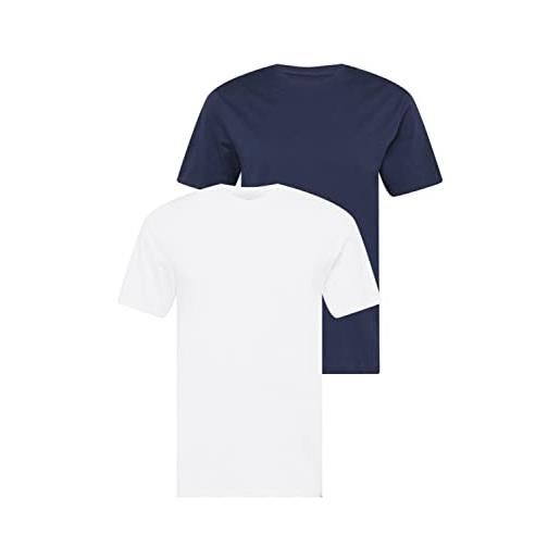 Wrangler 2 pack tee t-shirt, white 3, m uomo