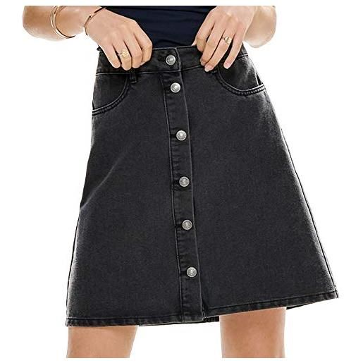 Only onlfarrah reg dnm skirt bj14427 noos gonna, blu (light blue denim light blue denim), 42 (taglia produttore: 36.0) donna