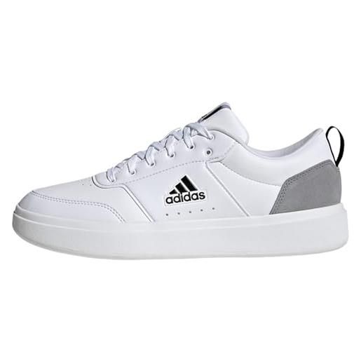 adidas park st, shoes-low (non football) uomo, core black/core black/ftwr white, 36 2/3 eu