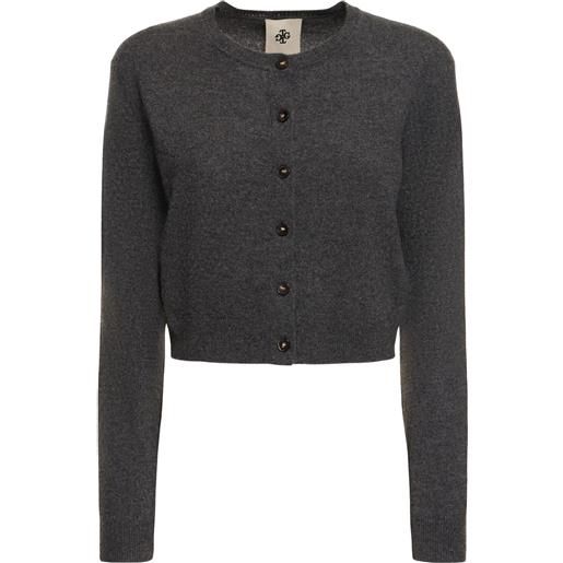 THE GARMENT cardigan cropped piemonte in cashmere