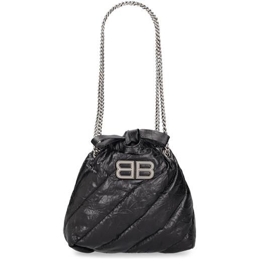 BALENCIAGA borsa xs crush in pelle trapuntata