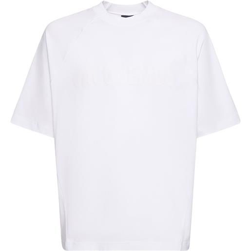 JACQUEMUS t-shirt le tshirt typo in cotone