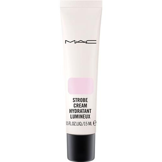 MAC strobe cream 15ml crema viso giorno idratante, crema viso giorno illuminante pinklite