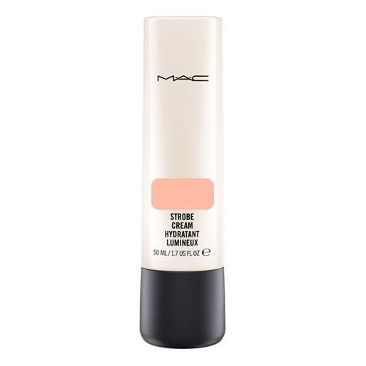 MAC strobe cream crema viso giorno idratante, crema viso giorno illuminante peachlite