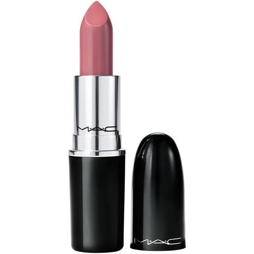 MAC lustreglass sheer-shine lipstick rossetto syrup