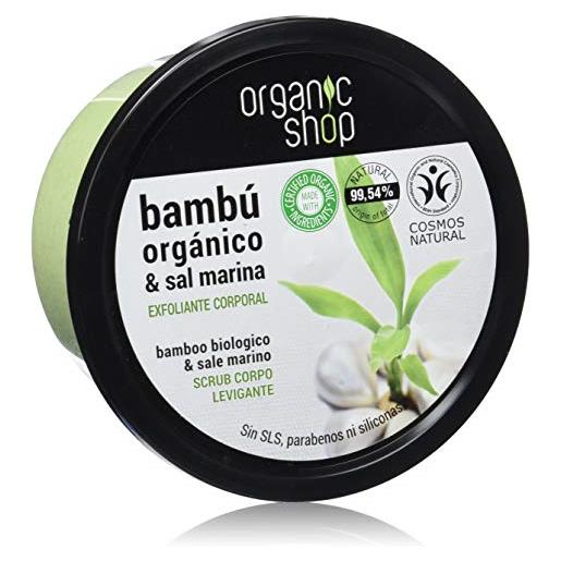 Organic Shop tropical bamboo - smalto per il corpo, 250 ml