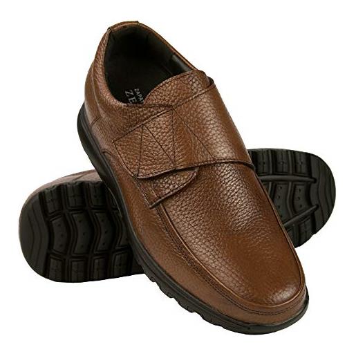 Zerimar scarpe da uomo che permettono di aumentare la statura fino a +7 cm | scarpe da uomo con aumento | scarpe che aumentare la tua alteza (42 eu, nero)