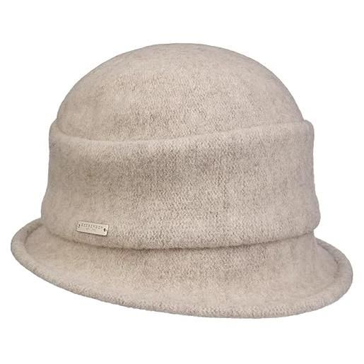 Seeberger cappello follato vialena cloche da donna taglia unica - beige