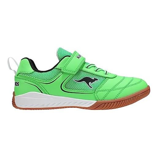 KangaROOS k5-play ev, scarpe da ginnastica, dk navy lime, 32 eu