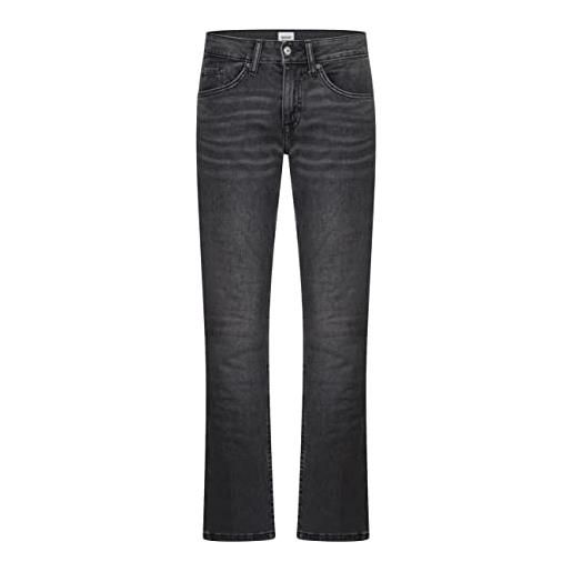 Mustang jeans da donna sissy straight fit jeans denim stretch pantaloni basic cotone blu nero w25 w26 w27 w28 w29 w30 w31 w32 w33 w34, medium (1013978-5000-682), 26w x 30l