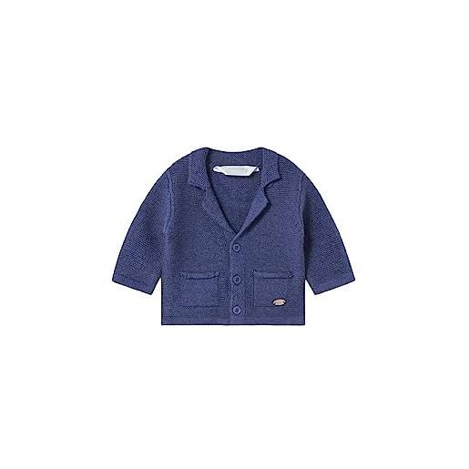 Mayoral cardigan colletto tricot per bimbo blu notte 4-6 mesi (70cm)