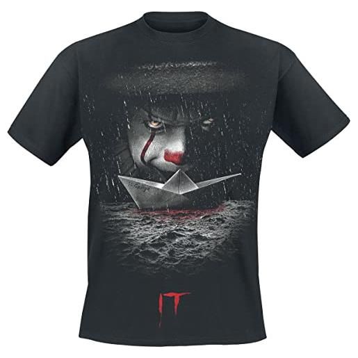 Spiral m101-t-shirt t-shirt, nero, l uomo